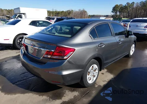 2013 Honda Civic Lx z USA, uszkodzony, nr VIN 2HGFB2F56DH522394